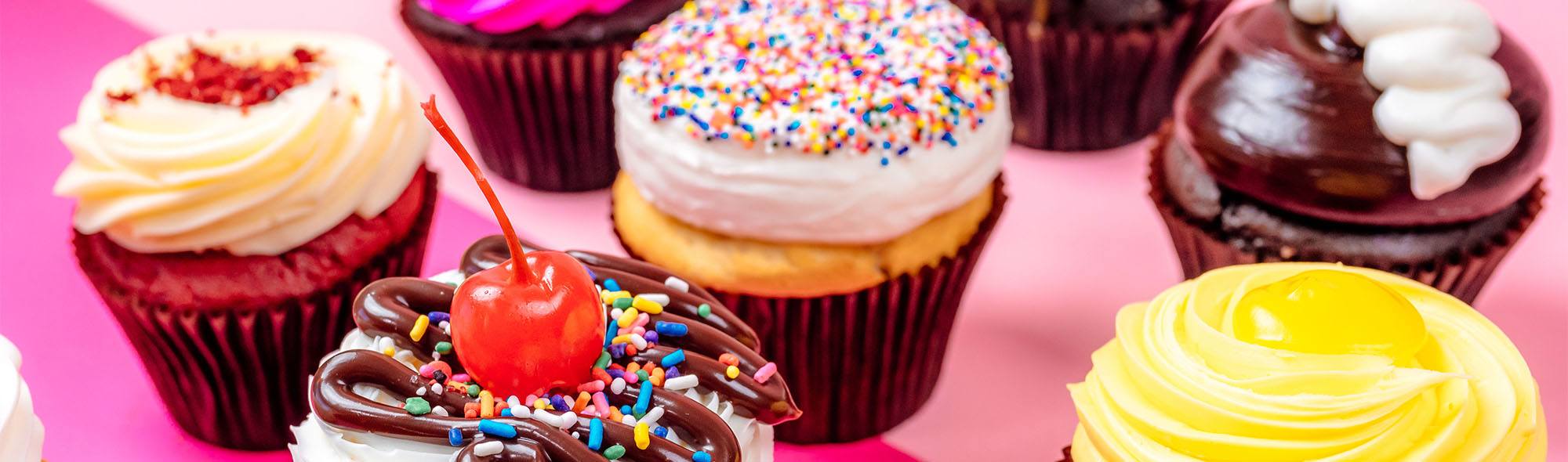 Assorted Smallcakes gourmet cupcakes